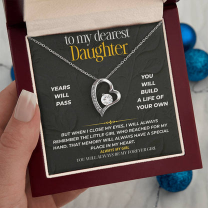 S223 - You Are My Forever Girl – Forever Love Necklace From Dad