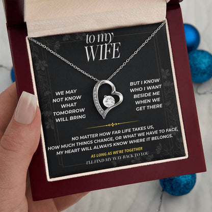 S92 - Wherever Life Takes Us – Forever Love Necklace From Husband