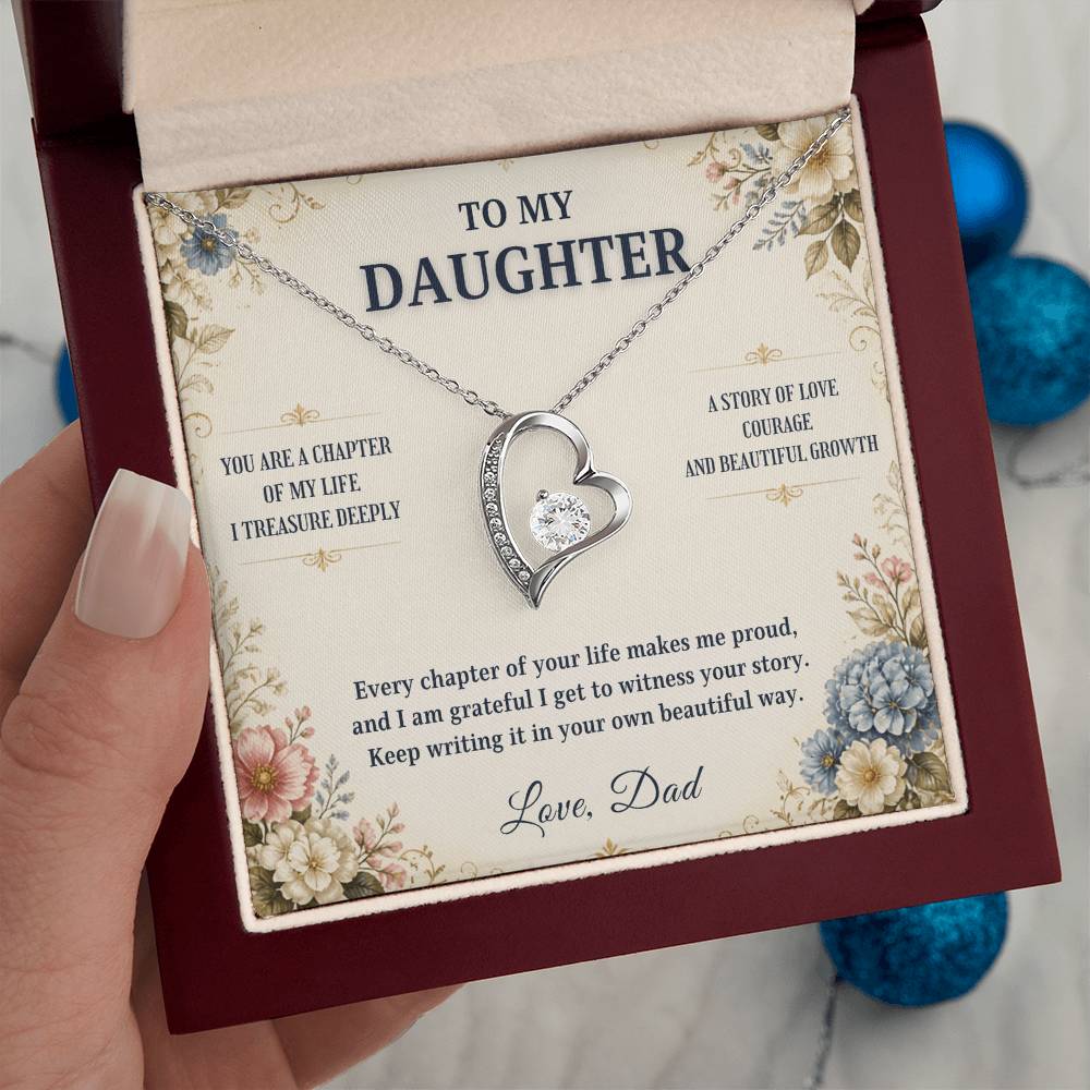 C12 - You Are The Beautiful Chapter Of My Life I Will Always Read With Pride - Forever Love Necklace