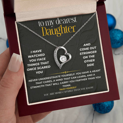 S227 - You Are More Capable Than You Know – Forever Love Necklace From Dad