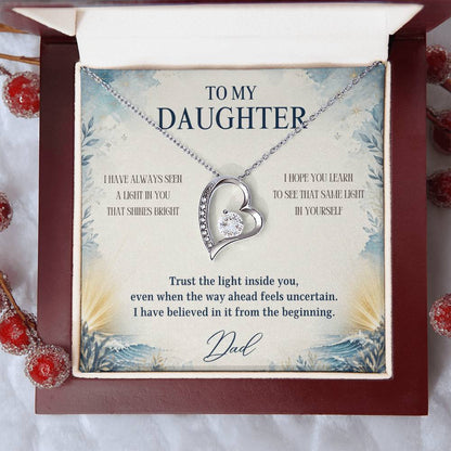 C21 - I Hope You Always See The Light In Yourself That I Have Seen Since The Beginning - Forever Love Necklace