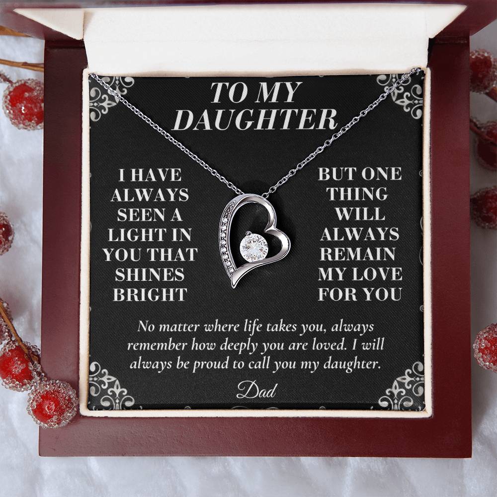 C196 - When Life Asks You To Be Strong Remember You Have Always Been Stronger Than You Know - Forever Love Necklace