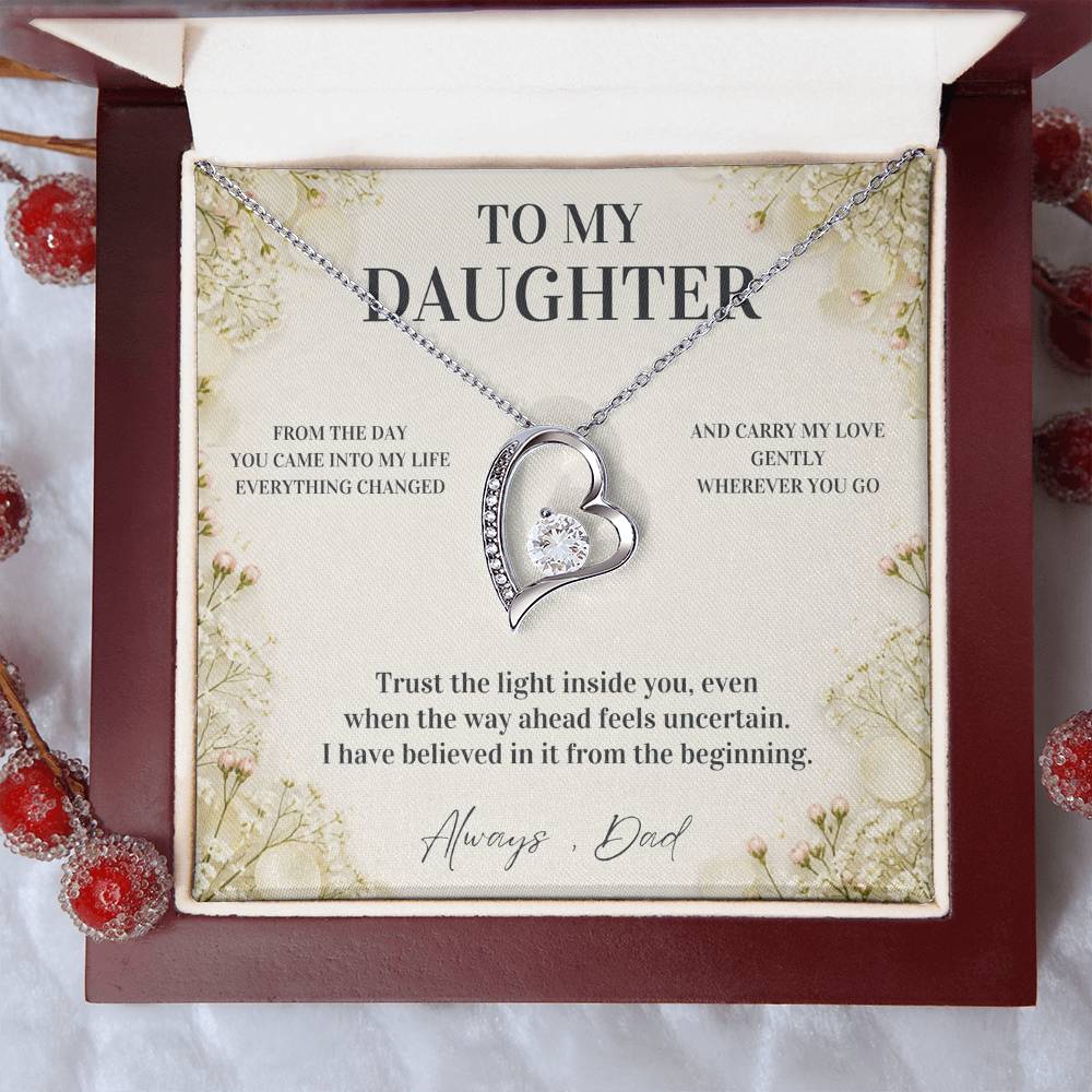 C90 - If You Ever Forget How Special You Are Remember Dad Has Never Forgotten For A Single Day - Forever Love Necklace