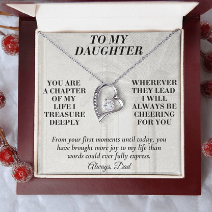 C162 - You Are The Beautiful Chapter Of My Life I Will Always Read With Pride - Forever Love Necklace