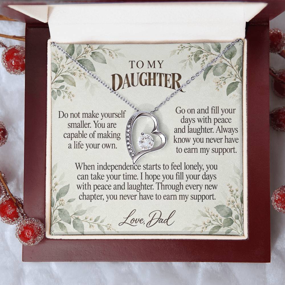 C547 - The First Apartment Key And A Promise To Carry Into New Chapters - Forever Love Necklace