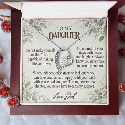 C547 - The First Apartment Key And A Promise To Carry Into New Chapters - Forever Love Necklace