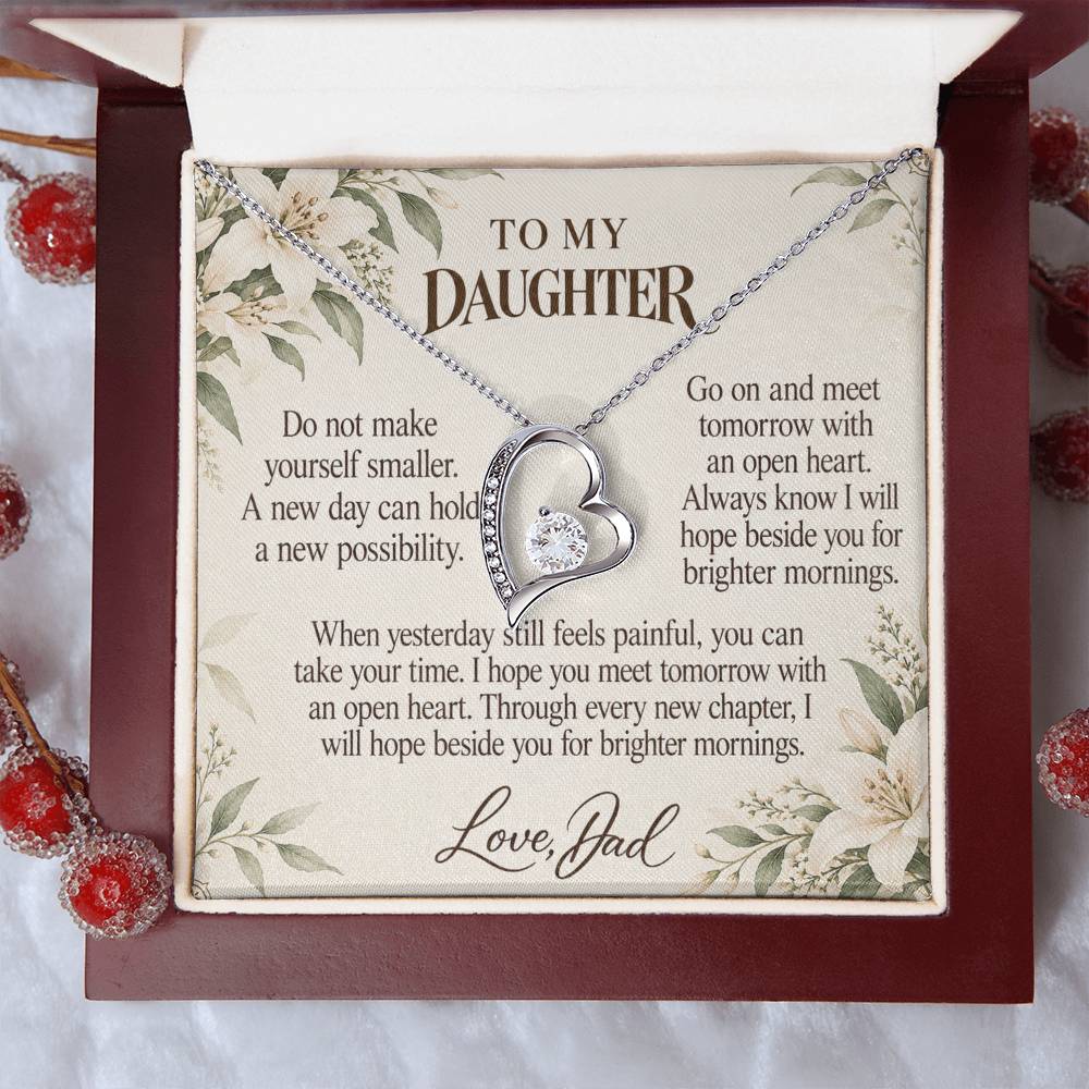 C697 - After The Sunrise And A Promise To Carry Into New Chapters - Forever Love Necklace