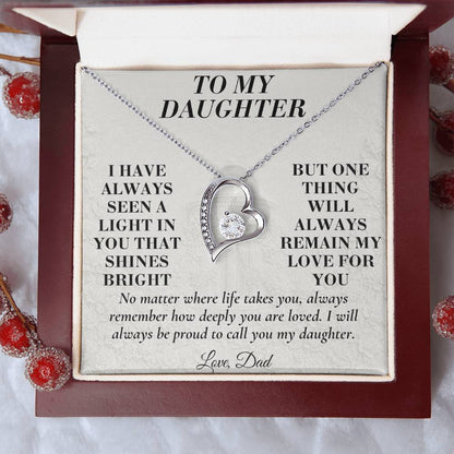 C171 - I Hope You Always See The Light In Yourself That I Have Seen Since The Beginning - Forever Love Necklace