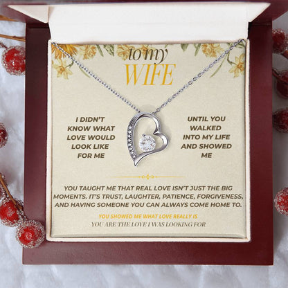 S126 - You Are The Love I Was Looking For – Forever Love Necklace From Husband