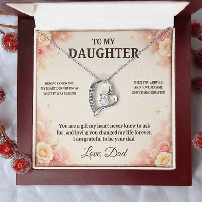 C25 - You Are A Dream I Never Knew My Heart Was Waiting To Love So Deeply - Forever Love Necklace