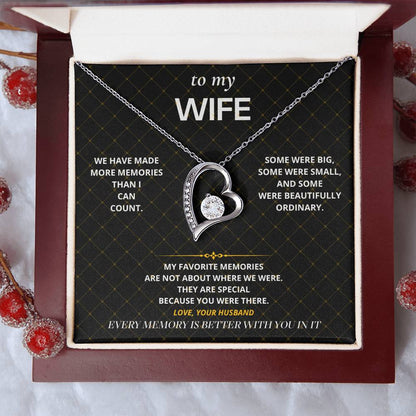 S51 - My Favorite Memory – Forever Love Necklace From Husband