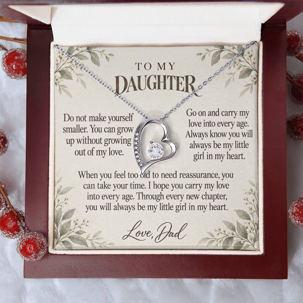 C597 - Home Is In My Heart And A Promise To Carry Into New Chapters - Forever Love Necklace