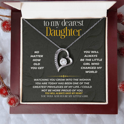 S201 - No Matter How Old You Get – Forever Love Necklace From Dad