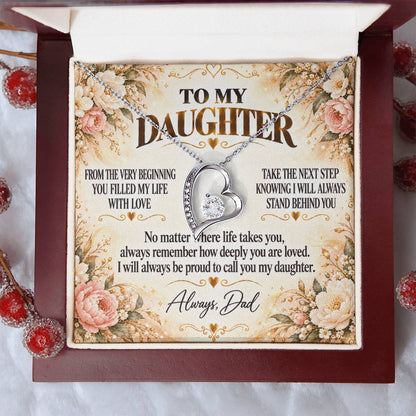 C306 - From The Very Beginning You Filled My Life With Love Pride And Joy - Forever Love Necklace