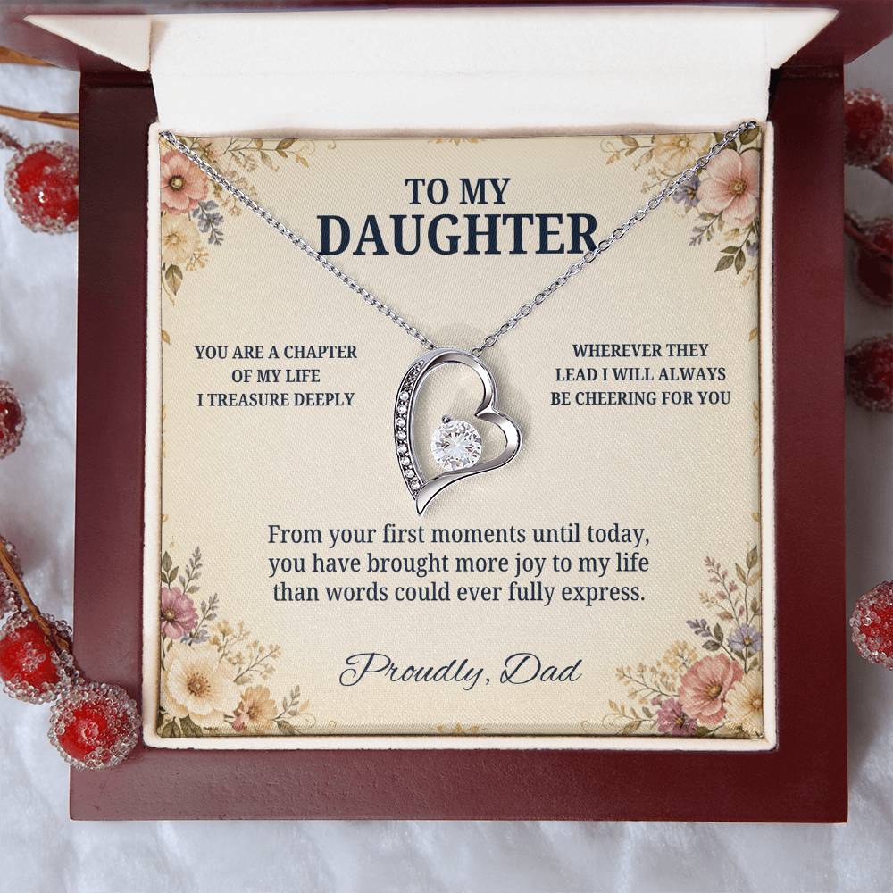 C62 - You Are The Beautiful Chapter Of My Life I Will Always Read With Pride - Forever Love Necklace