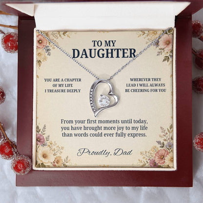 C62 - You Are The Beautiful Chapter Of My Life I Will Always Read With Pride - Forever Love Necklace