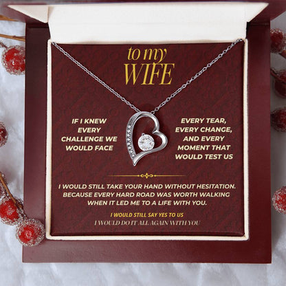 S120 - If I Had To Do It All Again – Forever Love Necklace From Husband