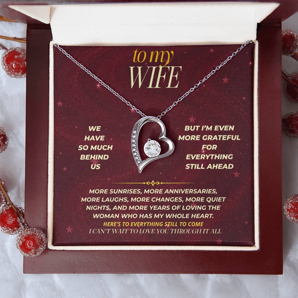 S180 - For All The Love We Still Have Ahead – Forever Love Necklace From Husband