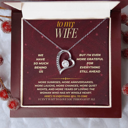S180 - For All The Love We Still Have Ahead – Forever Love Necklace From Husband