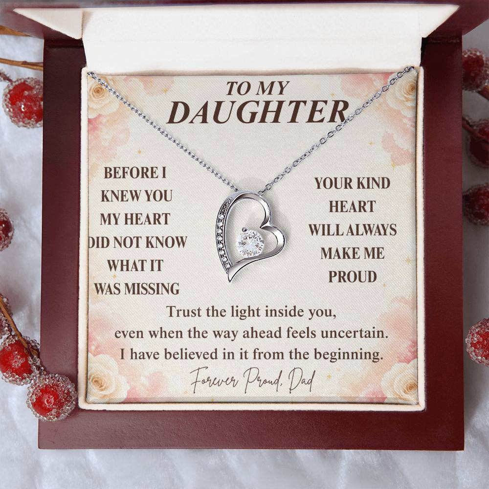 C375 - You Are A Dream I Never Knew My Heart Was Waiting To Love So Deeply - Forever Love Necklace