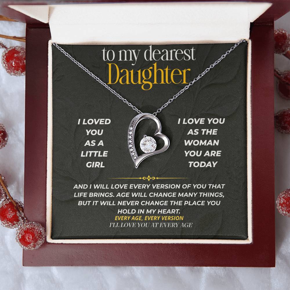 S240 - I’ll Love You At Every Age – Forever Love Necklace From Dad