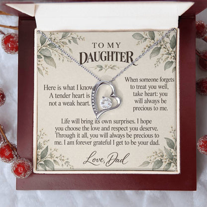 C620 - After The Heartbreak And The Words I Hope You Always Remember - Forever Love Necklace