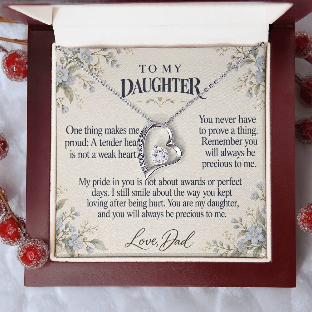 C617 - After The Heartbreak And A Promise To Carry Into New Chapters - Forever Love Necklace