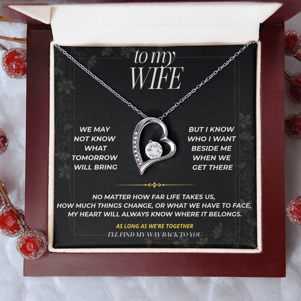 S92 - Wherever Life Takes Us – Forever Love Necklace From Husband
