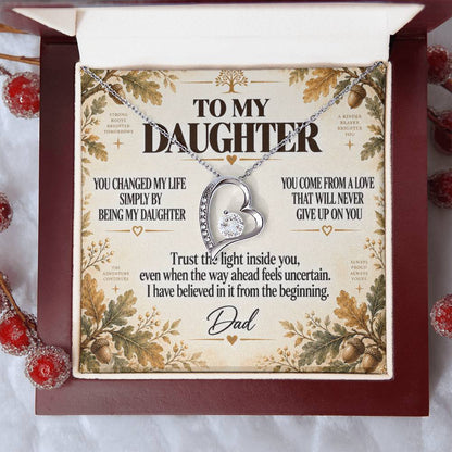 C220 - You Made Me A Better Man Simply By Giving Me The Honor Of Being Your Dad - Forever Love Necklace