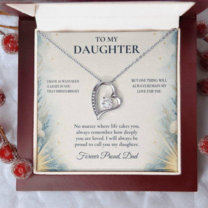 C71 - I Hope You Always See The Light In Yourself That I Have Seen Since The Beginning - Forever Love Necklace