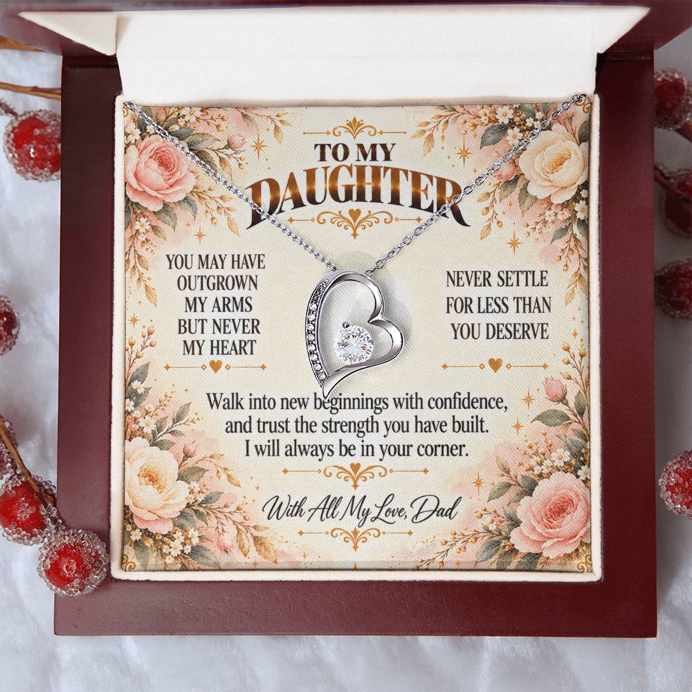 C429 - Your Life Is Yours To Create And I Will Always Be Proud Of The Woman You Become - Forever Love Necklace