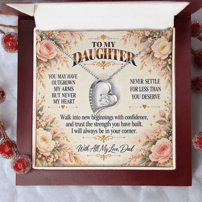 C429 - Your Life Is Yours To Create And I Will Always Be Proud Of The Woman You Become - Forever Love Necklace
