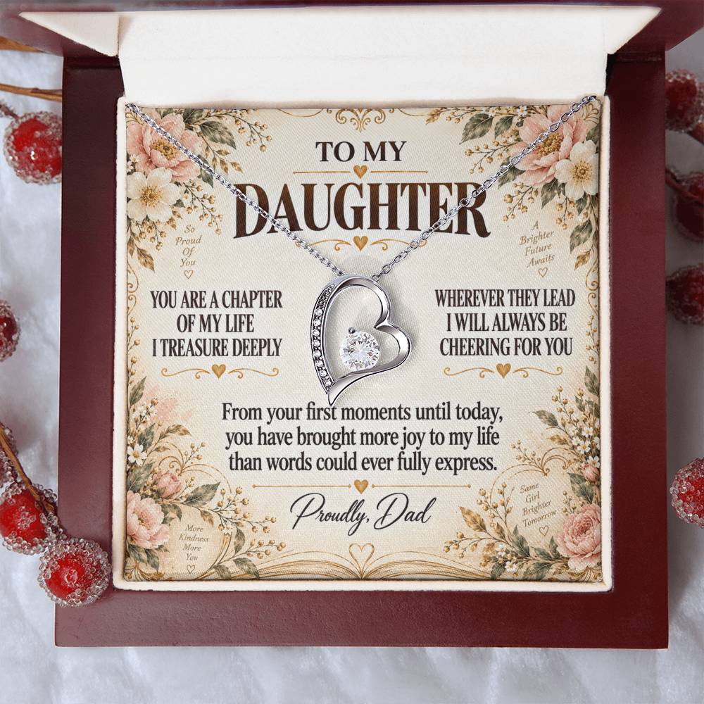 C262 - You Are The Beautiful Chapter Of My Life I Will Always Read With Pride - Forever Love Necklace