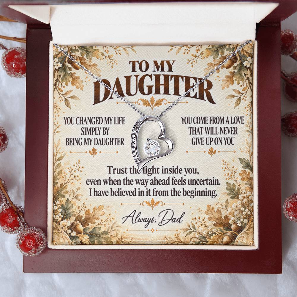 C370 - You Made Me A Better Man Simply By Giving Me The Honor Of Being Your Dad - Forever Love Necklace