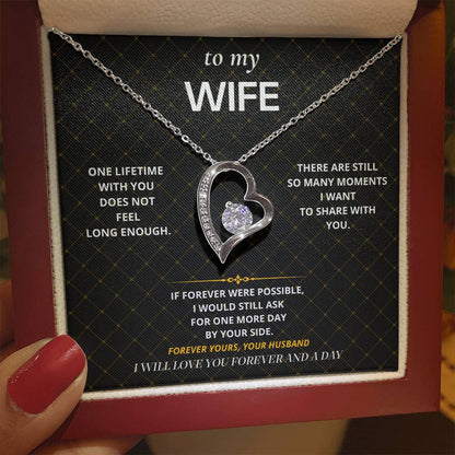 S74 - Forever And A Day – Forever Love Necklace From Husband