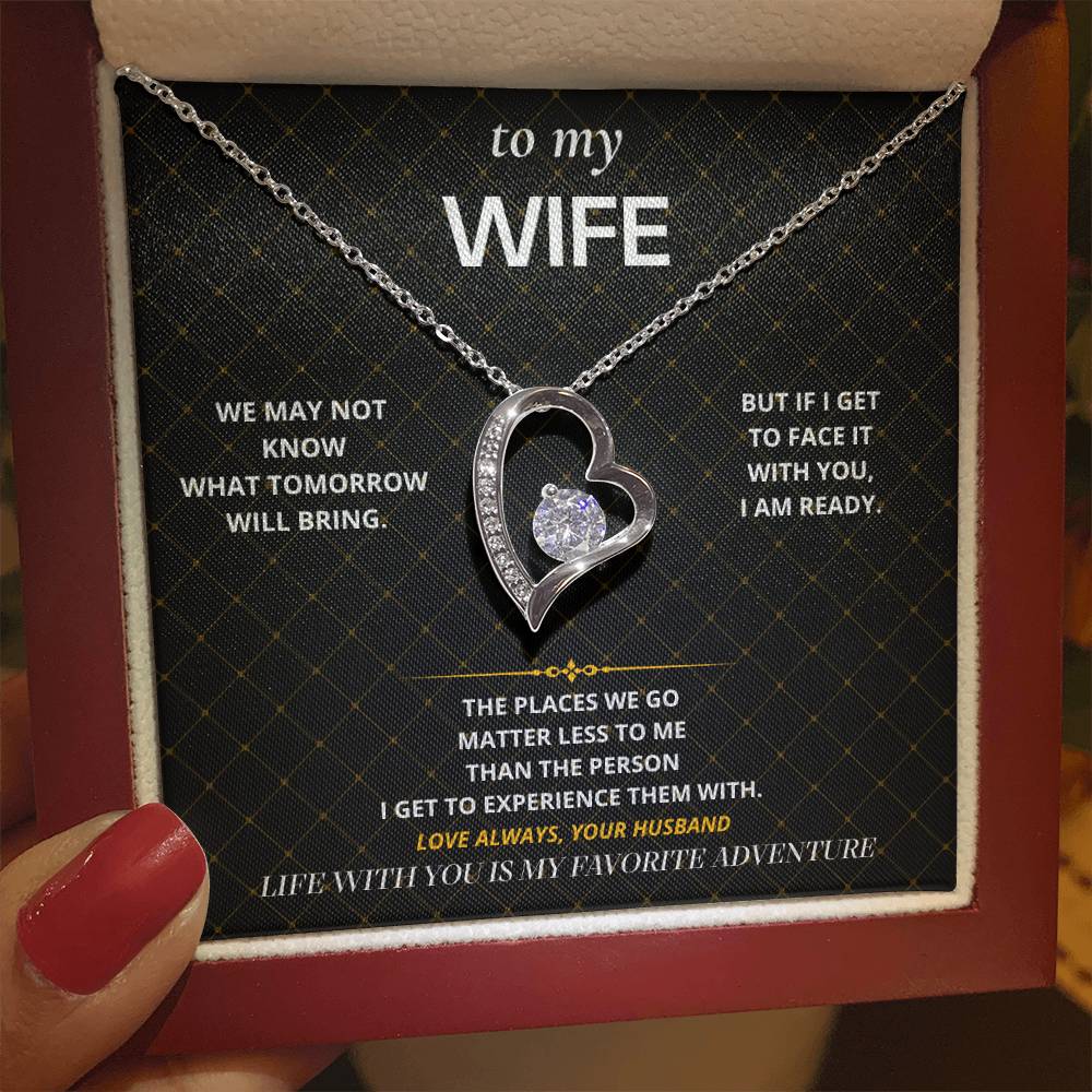S61 - My Favorite Adventure – Forever Love Necklace From Husband