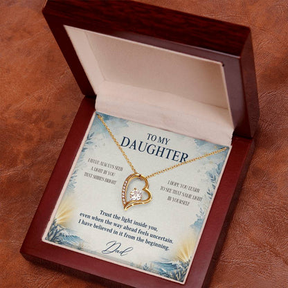 C21 - I Hope You Always See The Light In Yourself That I Have Seen Since The Beginning - Forever Love Necklace