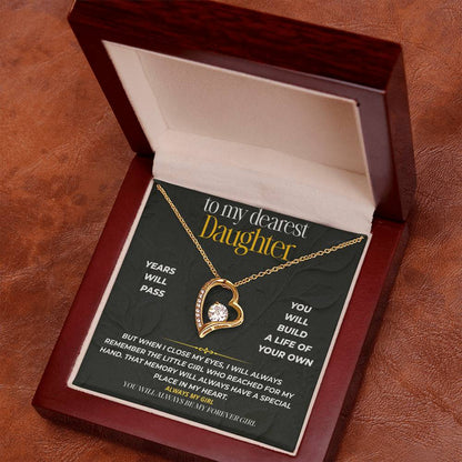 S223 - You Are My Forever Girl – Forever Love Necklace From Dad