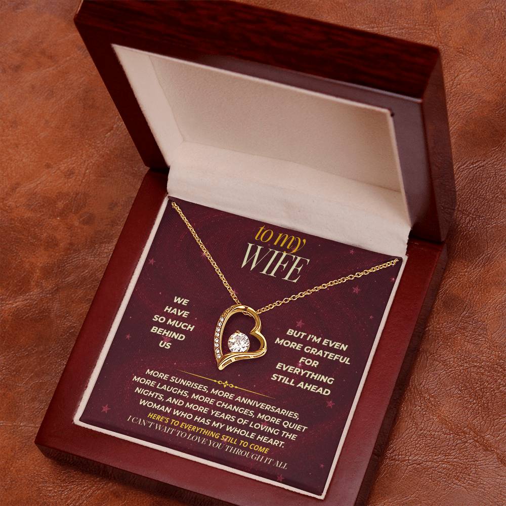 S180 - For All The Love We Still Have Ahead – Forever Love Necklace From Husband