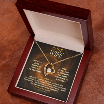 S150 - After All This Time, It’s Still You – Forever Love Necklace From Husband