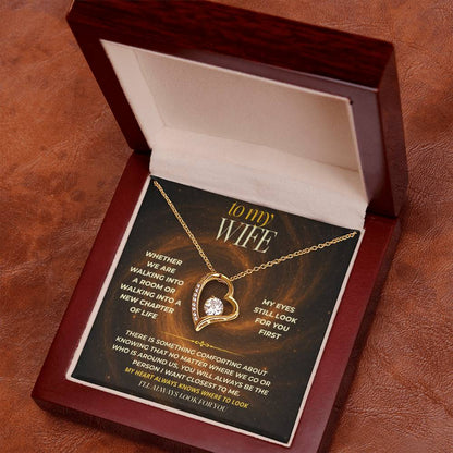 S144 - You’re Still The First Person I Look For – Forever Love Necklace From Husband