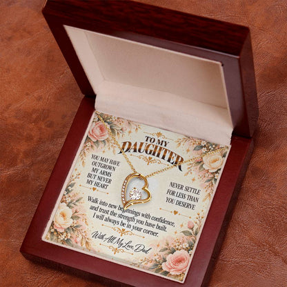 C429 - Your Life Is Yours To Create And I Will Always Be Proud Of The Woman You Become - Forever Love Necklace