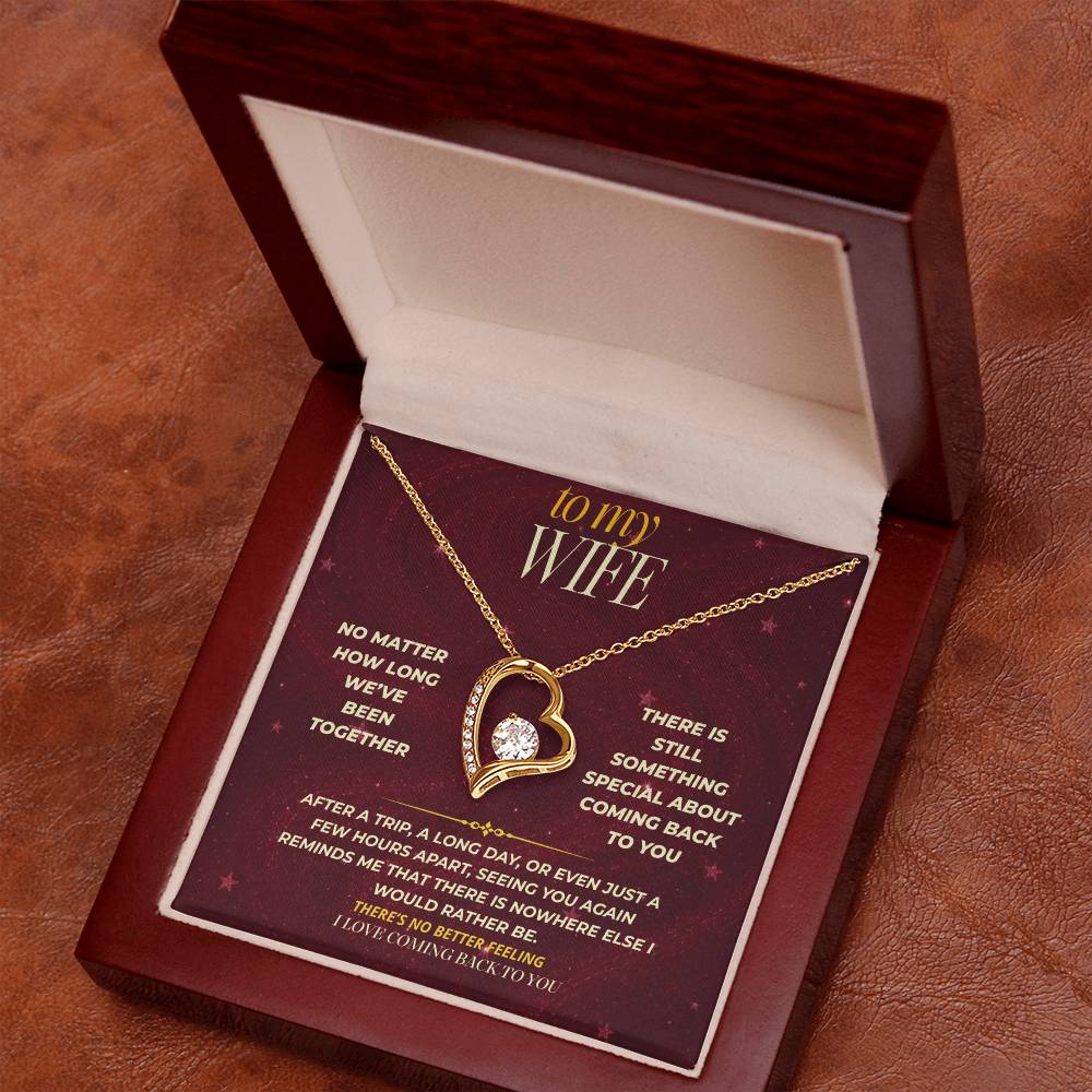 S175 - I Love Coming Back To You – Forever Love Necklace From Husband