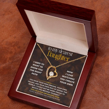 S259 - I Love Watching You Find Your Own Way – Forever Love Necklace From Dad