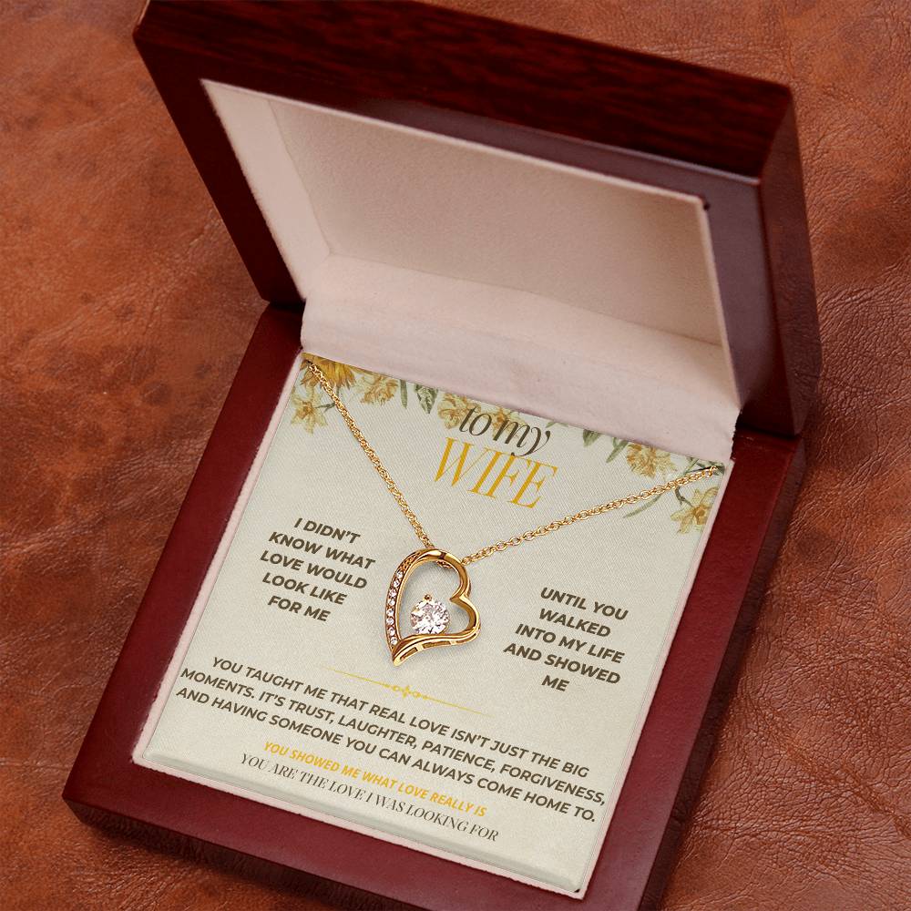 S126 - You Are The Love I Was Looking For – Forever Love Necklace From Husband