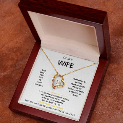 S23 - Every Chapter With You – Forever Love Necklace From Husband