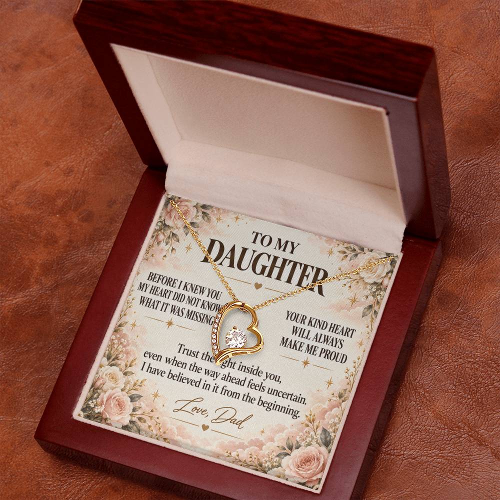 C275 - You Are A Dream I Never Knew My Heart Was Waiting To Love So Deeply - Forever Love Necklace