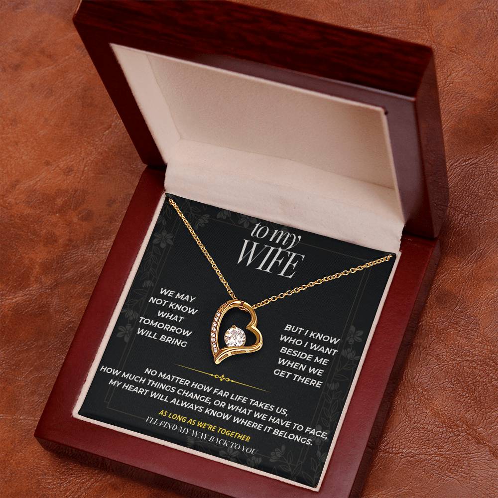 S92 - Wherever Life Takes Us – Forever Love Necklace From Husband