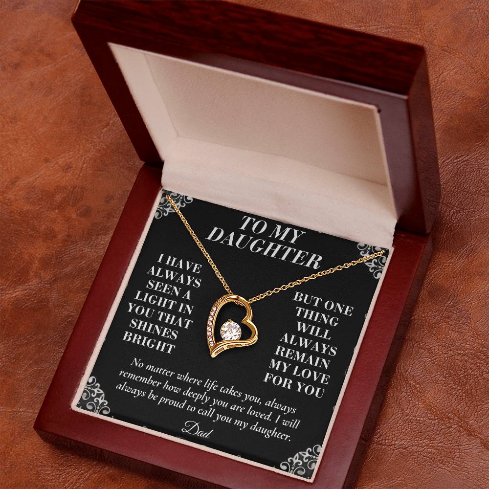 C196 - When Life Asks You To Be Strong Remember You Have Always Been Stronger Than You Know - Forever Love Necklace