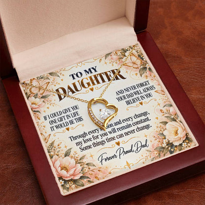 C303 - If I Could Give You One Gift It Would Be To See Yourself Through My Eyes - Forever Love Necklace
